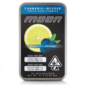 Moon Bar Edible Blueberry Lemonade