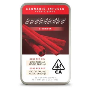 Moon Bar Edible Cinnamon Mints